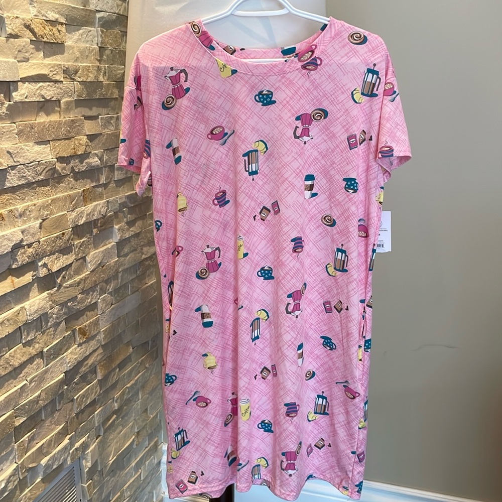 Joyspun Coffee Nightgown NEW